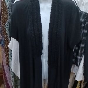 Chic Black Women's Cardigan